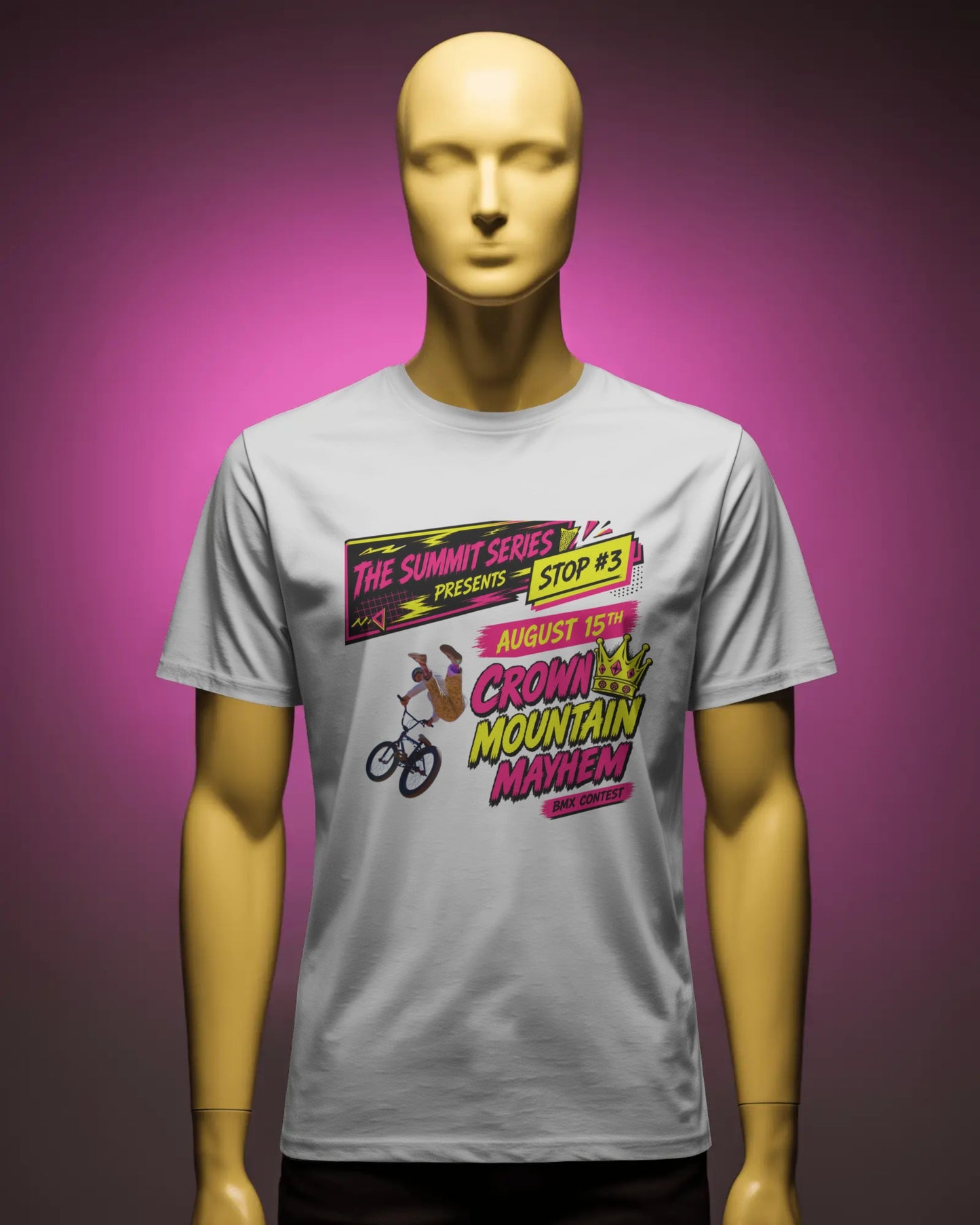 Crown Mountain Mayhem 2026 Commemorative event T-Shirt