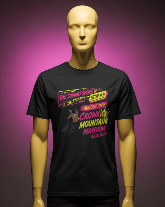 Crown Mountain Mayhem 2026 Commemorative event T-Shirt
